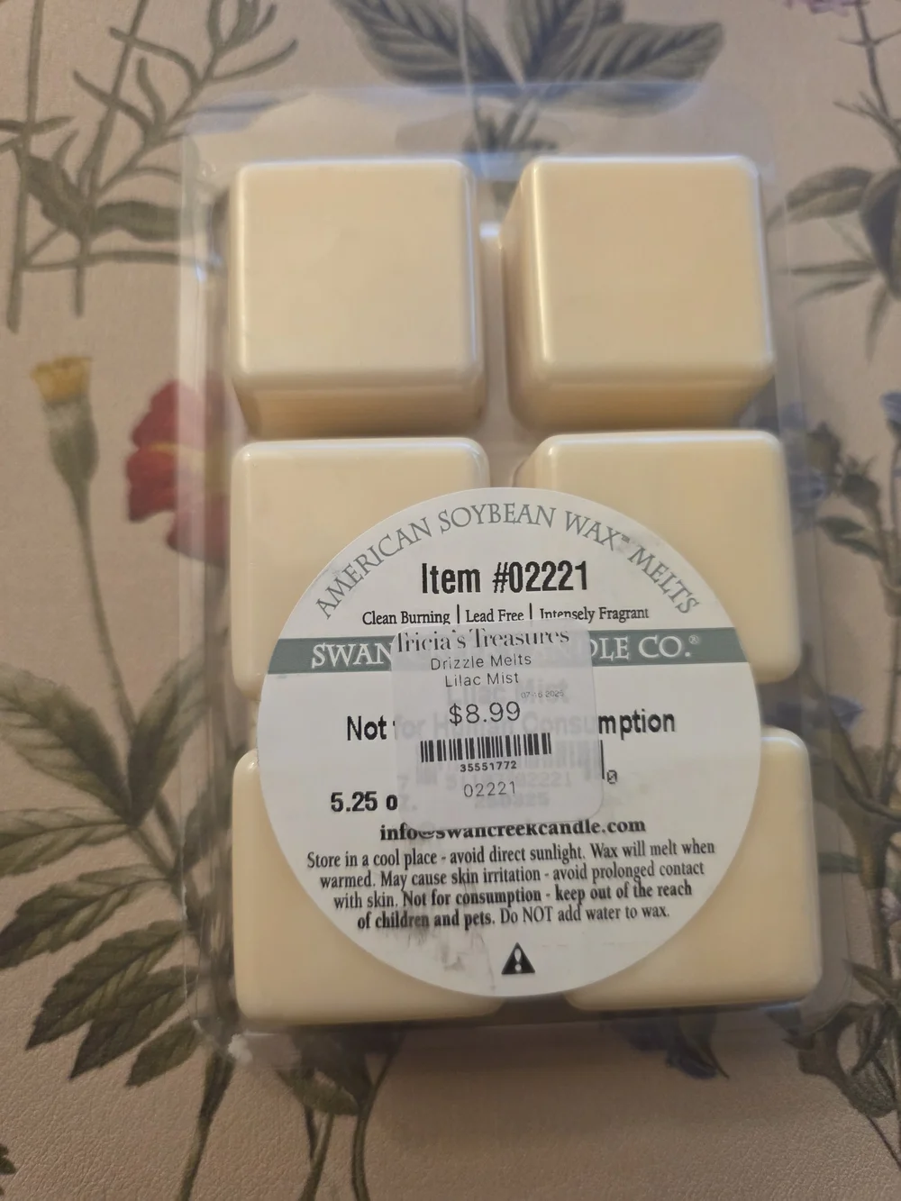 Swan Creek Candle Co drizzle melts
